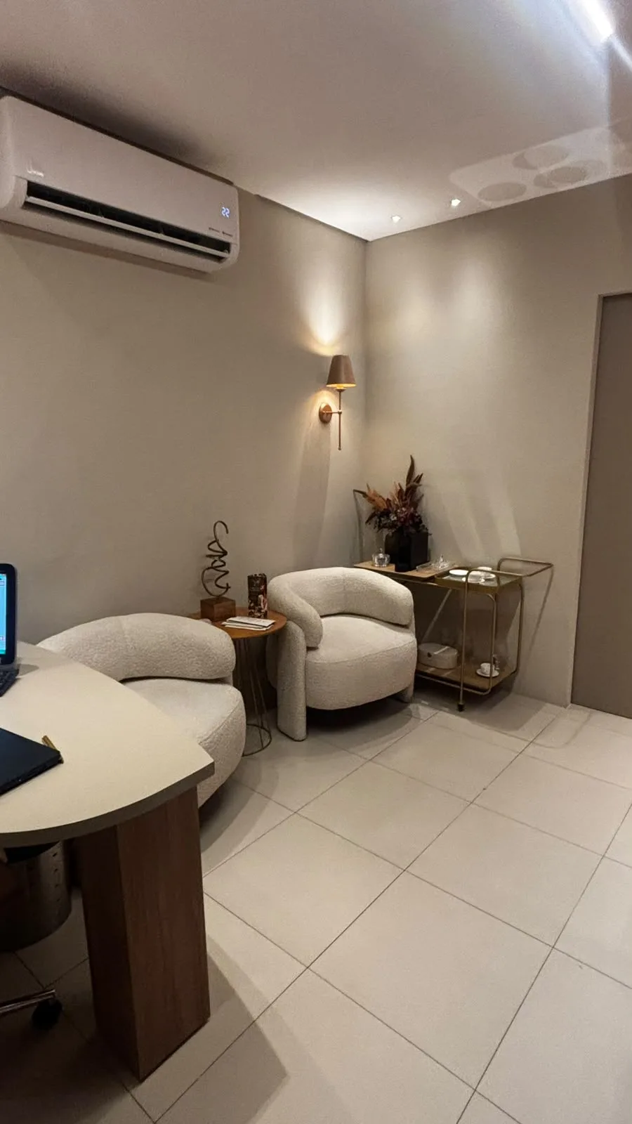 Poltronas da sala de espera